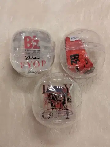 B'z 2025 라이브 캡슐 토이 3종 세트