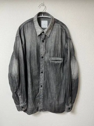 Lui's 24AW 빈티지 스타일 데님 셔츠