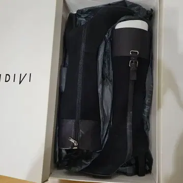 INDIVI 블랙 롱 부츠 23.5cm