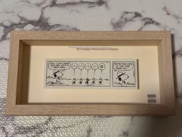 스누피 스누피 뮤지엄 코믹 미니 프레임 원화