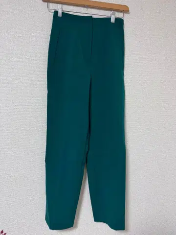 ZARA 그린 슬랙스