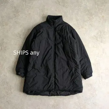 쉽스에니 충전솜 퍼프 몬스터 코트 스탠드 카라 아우터