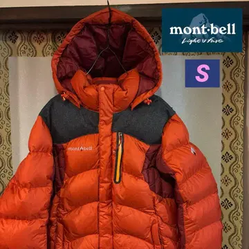 [새상품급] MONTBELL 몽벨 후드 다운 여성용 S 귀여운