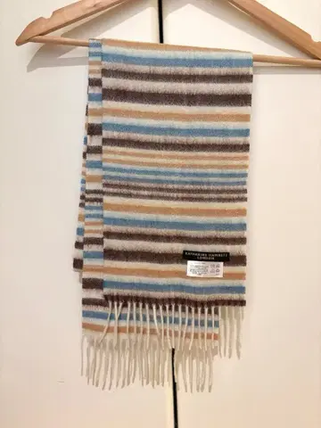 KATHARINE HAMNETT LONDON 스트라이프 머플러