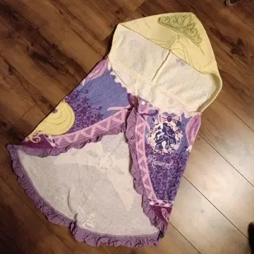 도쿄 디즈니 리조트 프릴 달린 타월 라푼젤