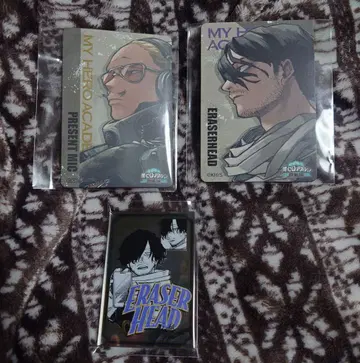 나의 히어로 아카데미아 히로아카 원화전 이레이저 헤드 선물 마이크