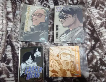 나의 히어로 아카데미아 히로아카 원화전 이레이저 헤드 선물 마이크