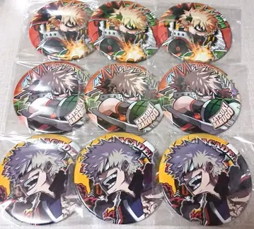 나의 히어로 아카데미아 바쿠고 카츠키 컬렉션 캔뱃지 9점