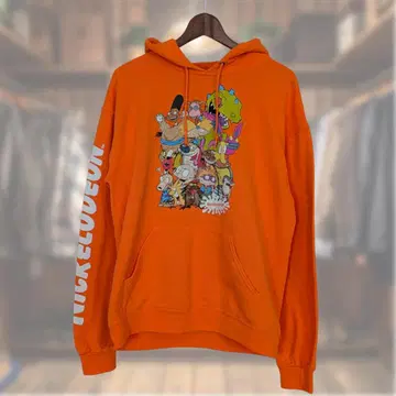 X'mas 세일 NICKELODEON 풀오버 후디 캐릭터