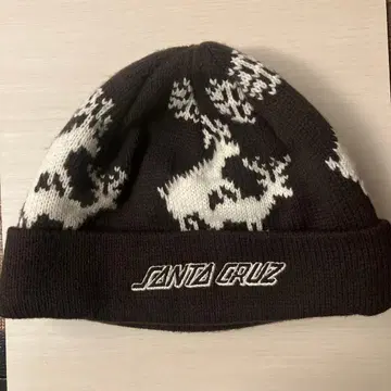 [ 레어 ] SANTA CRUZ 비니 올드 산타크루즈 루돌프 디자인