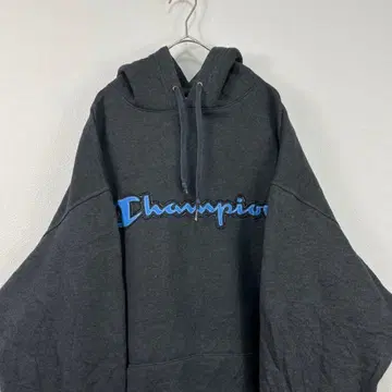 챔피온 champion 맨투맨 후드티 그레이 자수