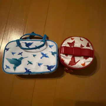 SK-II 파우치 세트 (파랑과 빨강)