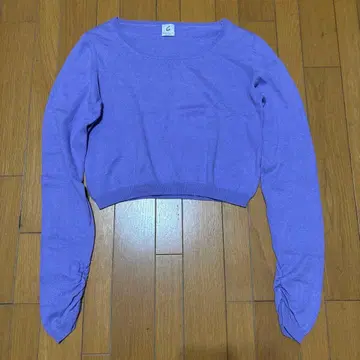 6(ROKU) LONG SLEEVE KNIT 크롭 니트