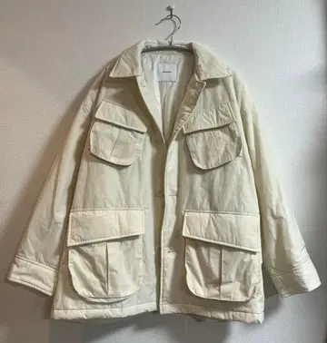 Spick and Span PE 타프타 패디드 퍼티그 재킷