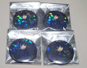 가정교사 히트맨 REBORN! 히바리 홀로그램 캔뱃지 고딕