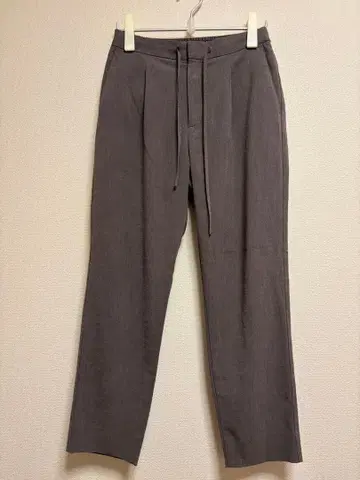 BY 소아론 와이드 테이퍼드 이지 팬츠 그레이