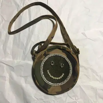 ECODECO 스마일리 페이스 숄더백