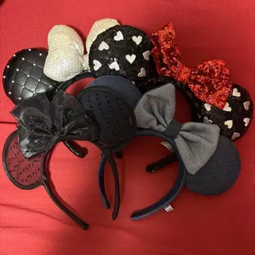 디즈니 머리띠 6개 세트