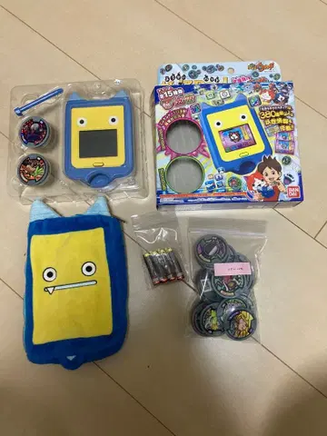 요괴워치 요괴 패드 메달 20개 케이스 포함