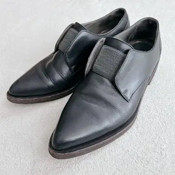 BRUNELLO CUCINELLI 모니레 로퍼 38 블랙 블랙