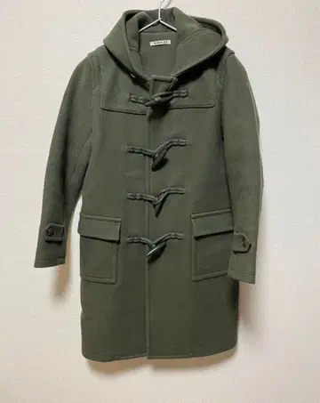 AURALEE HEAVY MELTON DUFFLE COAT SIZE 1