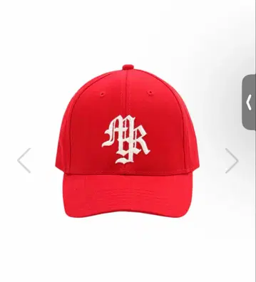 mirror9 MR 로고캡 빨간색