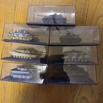 탱크 피규어 세트 6개