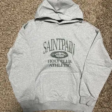 SAINPAIN 후드티 맨투맨 그레이