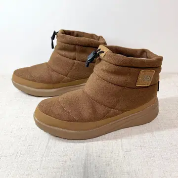 미사용급 THE NORTH FACE 눕시 숏 윈터 부츠 25