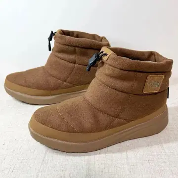 미사용급 THE NORTH FACE 눕시 숏 윈터 부츠 25