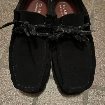 Clarks Wallabee.GTX 블랙 스웨이드
