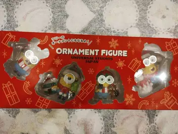 미니언즈 크리스마스 오너먼트 피규어 4세트 USJ