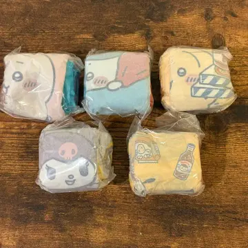 치이카와 x 산리오 캐릭터즈 에코백 전 5종 컴프 세트