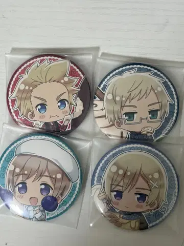 헤타리아 캔뱃지 묶음 판매