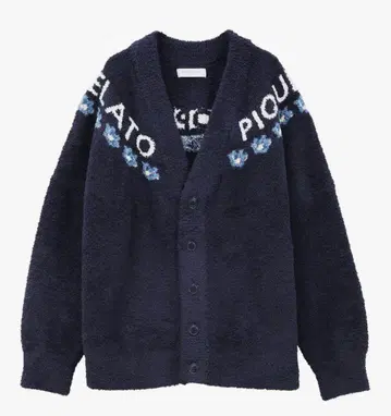 GELATO PIQUE 베비모코 플라워 자카드 가디건