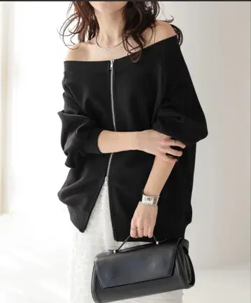 AMELY 에밀리 2Way 더블 지퍼 상의