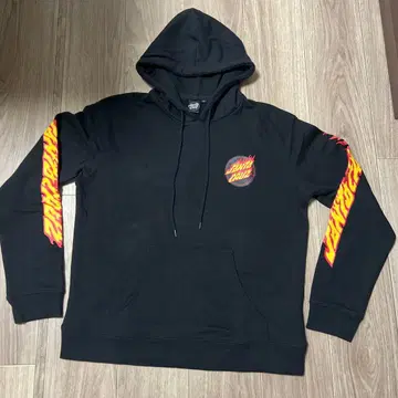 SANTA CRUZ 프레임 로고 후드티 L 사이즈