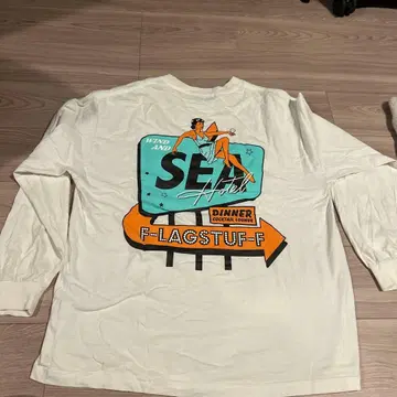 WIND AND SEA FLAGSTUFF 롱 TEE