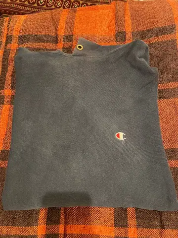 챔피온 리버스 위브 후드티 80s L 사이즈 네이비