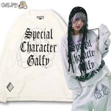 갈피 GALFY 스켈레톤 윙 T셔츠