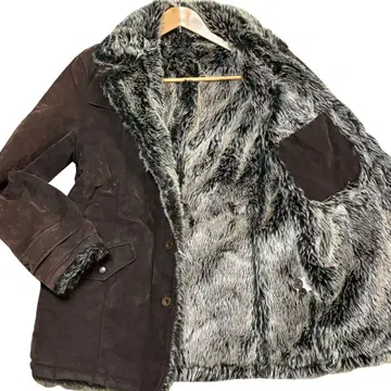 XL 사이즈 pazzo 무스탕 코트