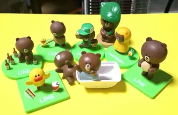 라인프렌즈 피규어 9개 세트 묶음 판매 레어템 낱개 판매 불가