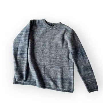 SHIPS 쉽스 믹스 니트 스웨터 파랑 M 울 혼방 멜란지 [ G6 ]