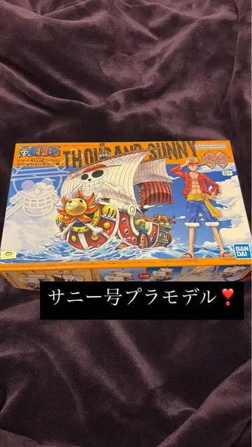 밀짚모자 일당 & 사우전드 써니호 프라모델 공식 즉시 구매