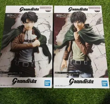 Grandista 진격의 거인 리바이 피규어 2체 세트
