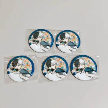 사쿠라 하루카 윈브레 카라철 캔뱃지 가라오케노테츠진 글리터 캔뱃지