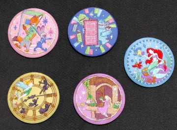 디즈니 자수 캔뱃지 묶음 판매