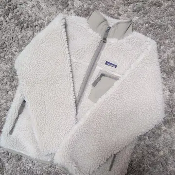 미사용! patagonia 플리스 자켓 XS 크림