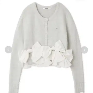 snidel 리본 가디건