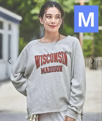 니코앤드 보트넥 칼리지 풀오버 오트밀